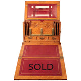 Irish Golden Oak Writing Box