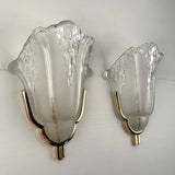 French Art Deco Wall Sconces by Petitot, 1930 Set of Four