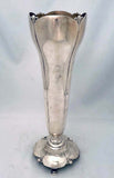 American Silver Vase "Lotus" Pattern by Percy Bertram Ball for Watson Silver