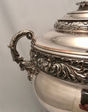 A Large Late Regency Period Sheffield  Tea Urn