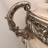 A Large Late Regency Period Sheffield  Tea Urn