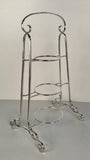 Art Nouveau Silver-Plated Three Tier Cake Stand