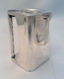 English Silver Plate “The Cube Tea Set” by Robert Johnson