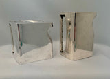 English Silver Plate “The Cube Tea Set” by Robert Johnson