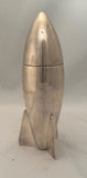Cocktail Shaker Modelled As a Rocket with Royal Artillery Insignia