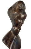 "Anna" A Cast Bronze Bust of a Women by Emilio Greco