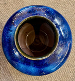 Electric Blue Derby Vase