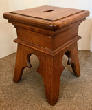 A Pair of French Canadian Oak Stools