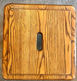 A Pair of French Canadian Oak Stools