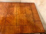 Antique Satin Birch and Inlaid  Writing Table
