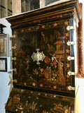 Georgian Chinoiserie Secretary