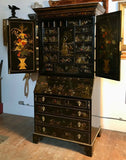 Georgian Chinoiserie Secretary