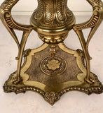 Belle Epoque Renaissance Style Brass Occasional Table