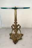 Belle Epoque Renaissance Style Brass Occasional Table