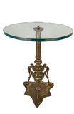 Belle Epoque Renaissance Style Brass Occasional Table