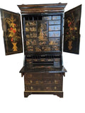 Georgian Chinoiserie Secretary