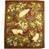 George Wells Hooked Rug