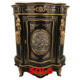 French Boulle and Ebonized Meuble d'Appui