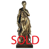 French Gilt Bronze Group Ceres