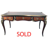 Antique Louis XV Style Kingwood Bureau Plat