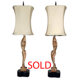 Heifetz Mid-Century Modern Pair of Table Lamps