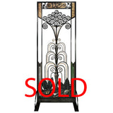 Fine Art Deco Style Wrought-Iron Door