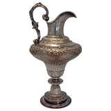 William IV Hall Marked Silver Claret Jug by Benjamin Smith