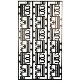 American Art Deco Openwork Grill