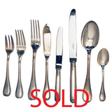 Christofle Service for Twelve, Malmaison Pattern