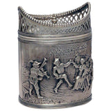Dutch Silver Tea Caddy