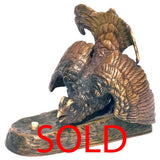 Austrian Bronze Bell-Push Modelled as a Grouse