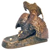Austrian Bronze Bell-Push Modelled as a Grouse