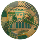 Collage Charger by Gloria Vanderbilt