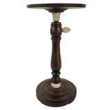 George III Boldly Figured Mahogany Candle Stand
