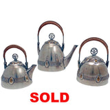 Art Deco WMF Three-Piece Tea Service