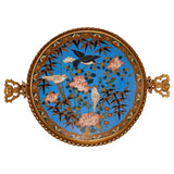 French  Bronze & Cloisonne Centerpiece