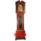 American Sheraton Style Longcase Clock