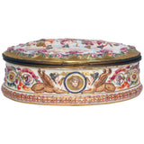 Capo di Monte Oval Casket
