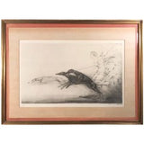 Louis Icart "Speed 2" Hand Colored Aquatint Signed and with Blind Stamp