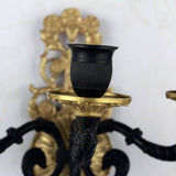 Pair of French Second Empire Three-Light Wall Sconces