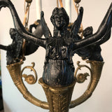 Empire Style Bronze Chandelier
