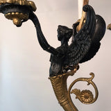 Empire Style Bronze Chandelier