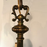 Dutch Style Bronze Six-Arm Chandelier