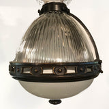 French Art Deco Holophane Industrial Pendant