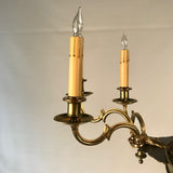Empire Style Nine Light Chandelier