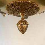 Empire Style Nine Light Chandelier