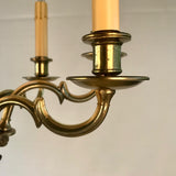 Empire Style Nine Light Chandelier