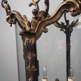 French Louis XV Style Gilt Bronze Gas Lantern