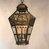 Late 19th Century Bronze Hanging Lantern