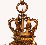 Louis XIV Style Gilt Bronze Octagonal Versailles Lantern